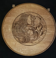 Laser Engraved Lazy Susan(540mm Dia)