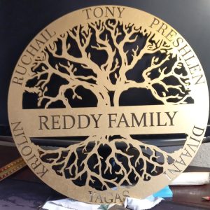 FAMILY TREE WALL ART